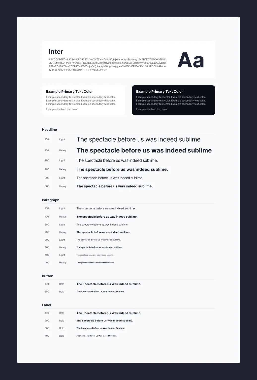 TYPOGRAPHY